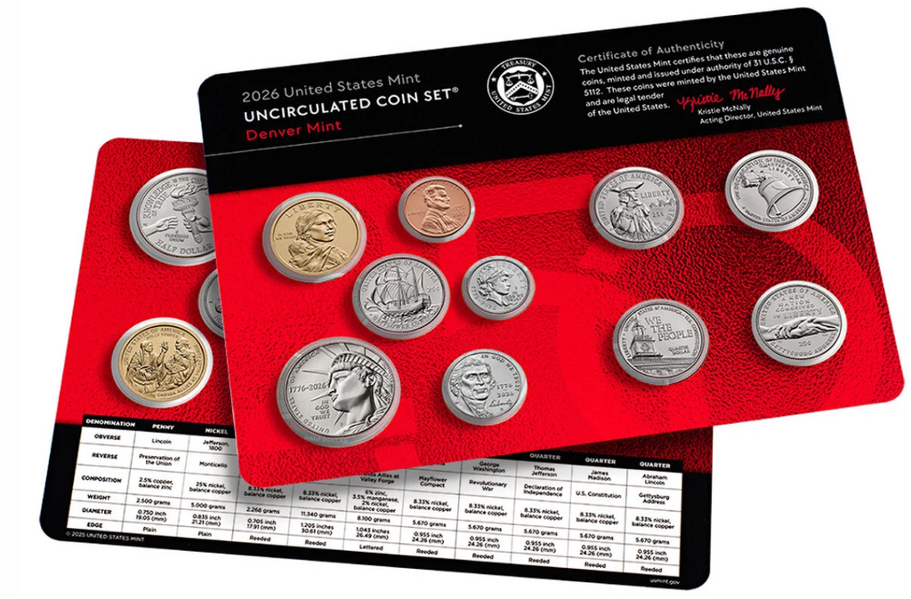Uncirculated Coin Set 2026