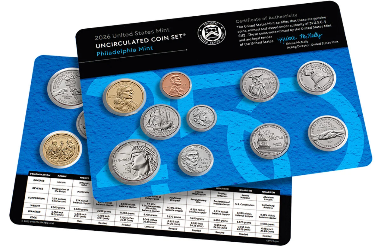 Uncirculated Coin Set 2026