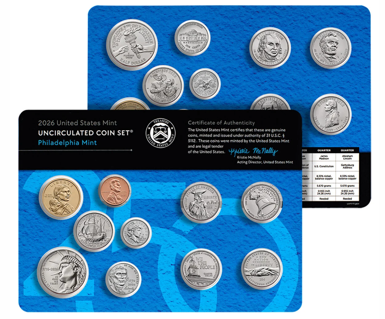 Uncirculated Coin Set 2026